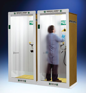 HEMCO Emergency Shower Decontamination Booth
