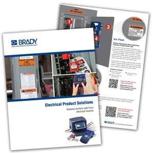 Electrical Product Solutions brochure from Brady