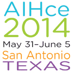 AIHce 2014 logo