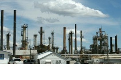 Wyoming Refining Co.'s oil refinery