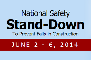 Construction industry Safety Stand-Down