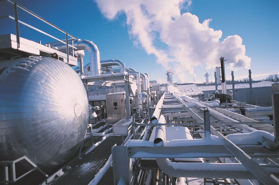 Honeywell process petrochemical plant