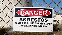 Asbestos warning