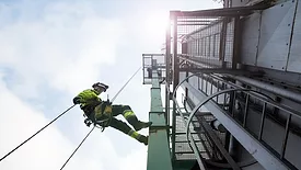 Construction heights fall protection