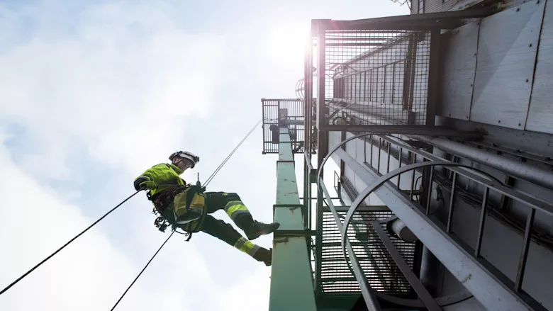 Construction heights fall protection