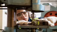 Skilled trades worker woman Skilled trades worker woman