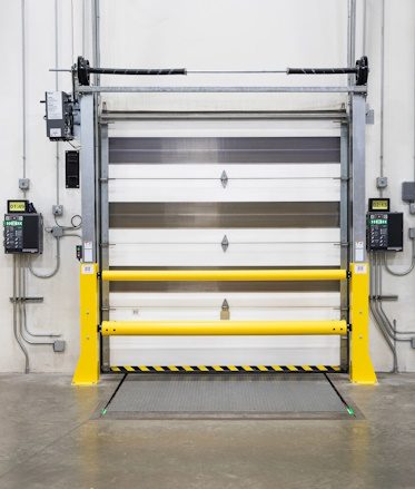 OSHA-compliant loading dock safety gate | ISHN