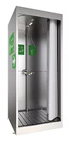 Bradley enclosed safety shower stainless