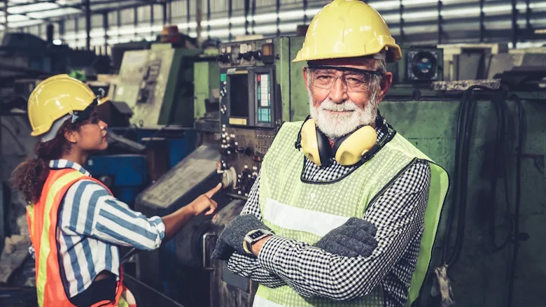 Aging industrial workforce