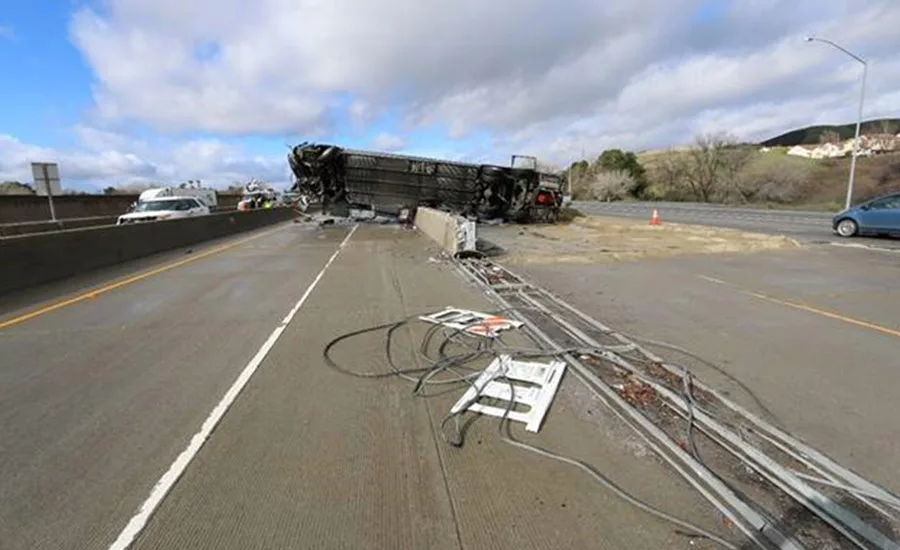 Greyhound bus crash
