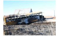 school bus fire in Iowa