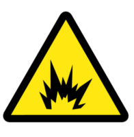 arc flash warning symbol