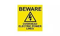 electrical warning sign