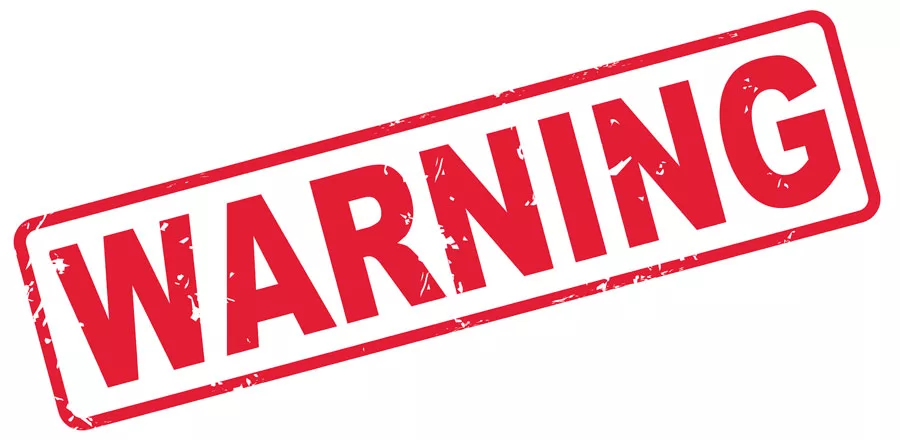 warning sign