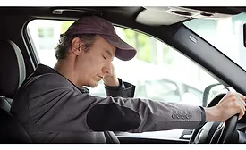 tired driver