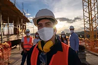 Construction face mask