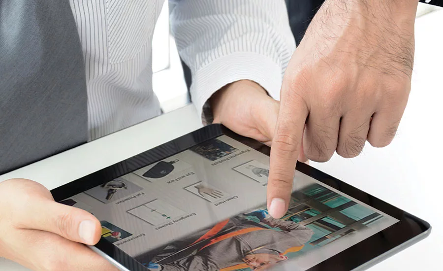 iPads + salespeople