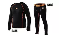 Ergodyne N-Ferno® Line: The 6435 Thermal Base Layer Long Sleeve and the 6480 Thermal Base Layer Bottoms