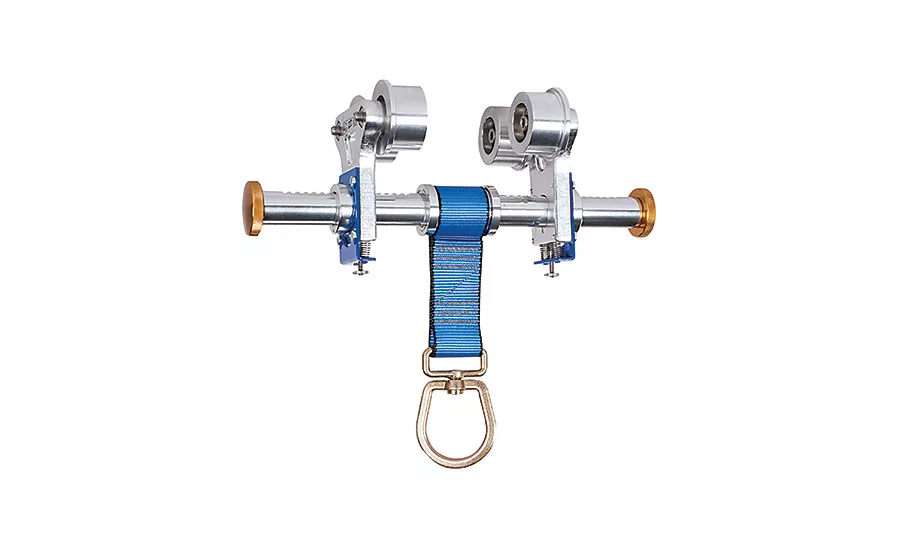 MSA Beam Trolley provides I-beam anchorage capability