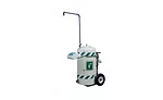 STD-40K Mobile Safety Shower with Eye/Facewash Fountain