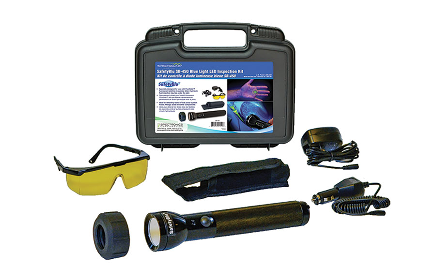 Spectroline’s SafetyBlu™ (SB-450) Blue Light Inspection Kit 