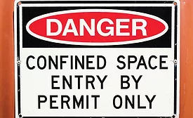 construction confined space