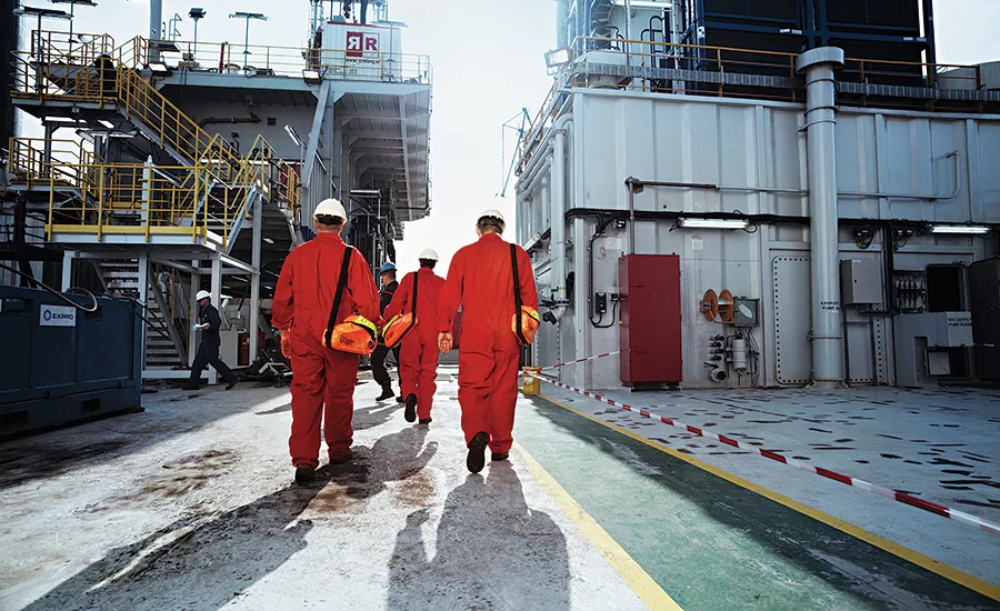 The oil and gas industry