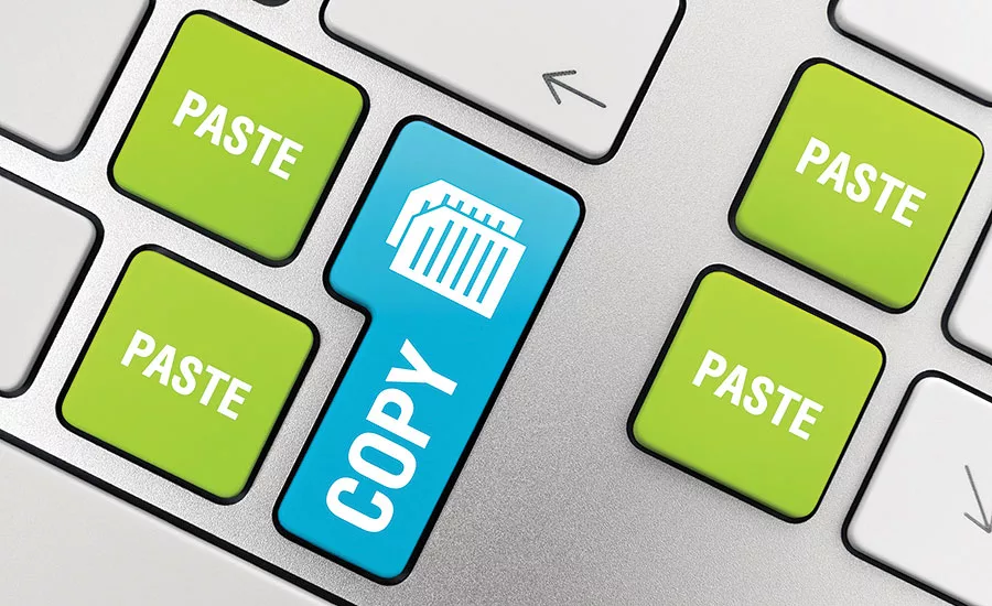 internet cutting and pasting