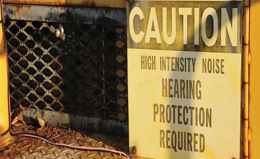 Loud noise