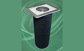 The HemiPleat® FR Carbon dust collector filter