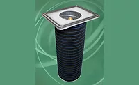 The HemiPleat® FR Carbon dust collector filter
