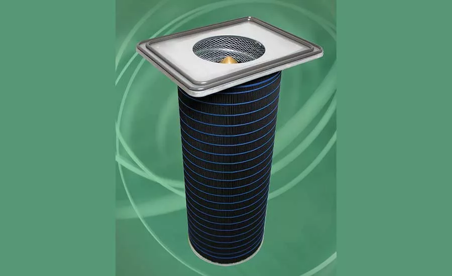 The HemiPleat® FR Carbon dust collector filter