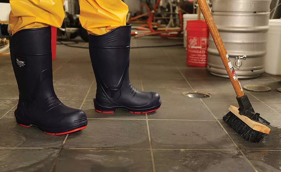 It’s important to evaluate COF to determine footwear’s slip resistance