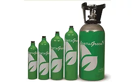 PortaGreen Recyclable and Sustainable Gas Cylinders by Uniphos Envirotronic Inc