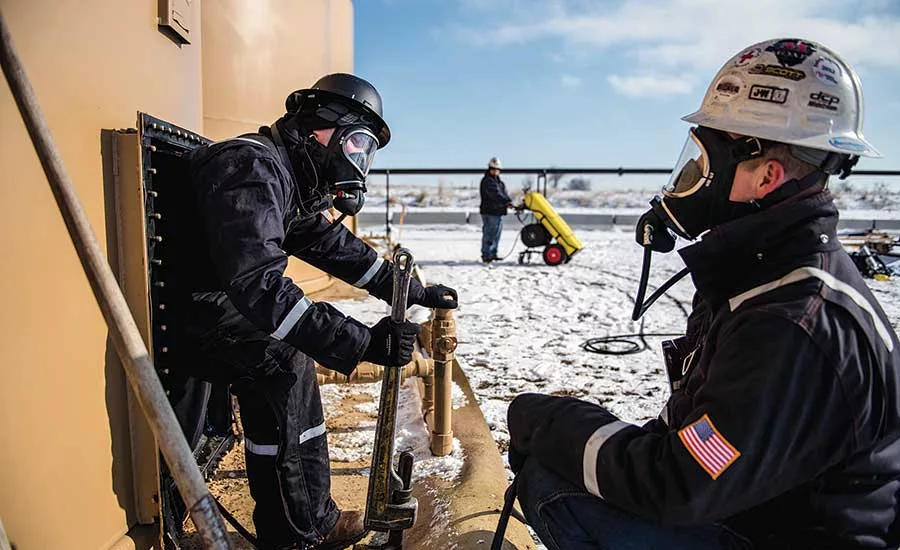 Confined space respiratory protection