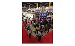 Action on the expo floor.