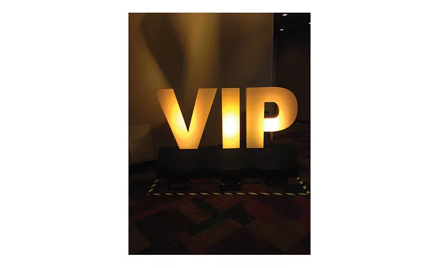 There were plenty of safety VIPs in Indy.
