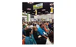 Vendors conduct flash sessions for attendees.