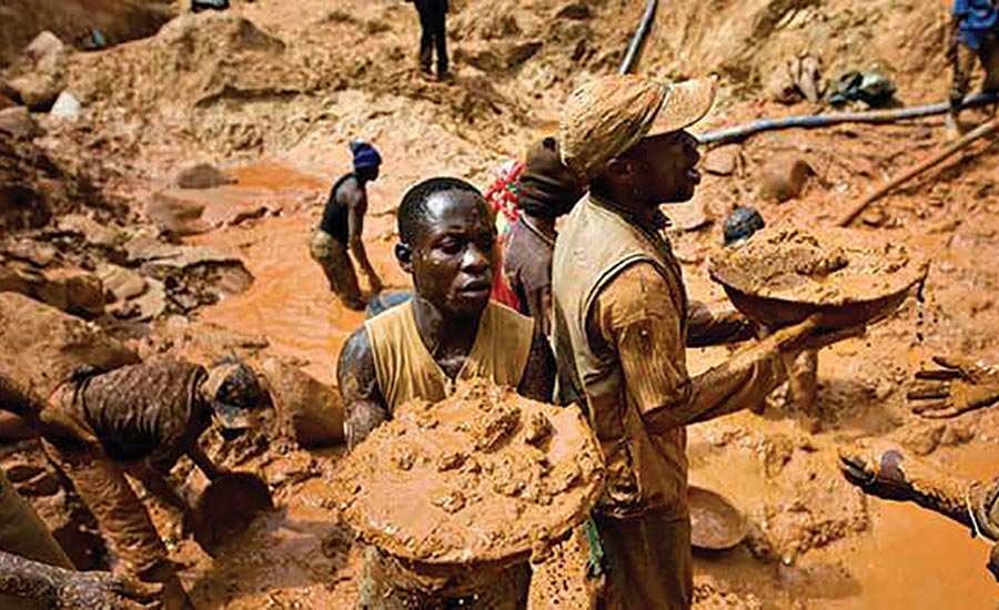 Who “actively cares” for Congolese miners?