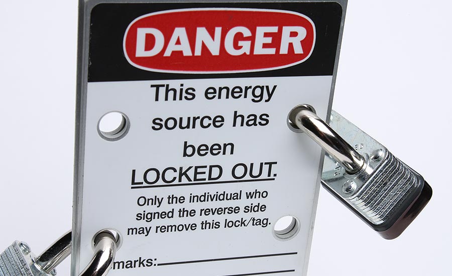 OSHA lockout-tagout compliance