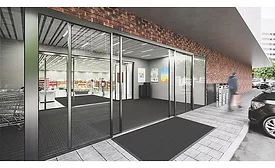 Protective flooring preventing slips, trips and falls