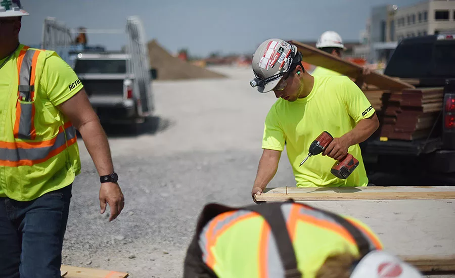 high-visibility safety apparel
