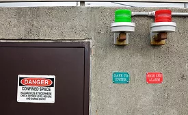A confined spaces hazard analysis 