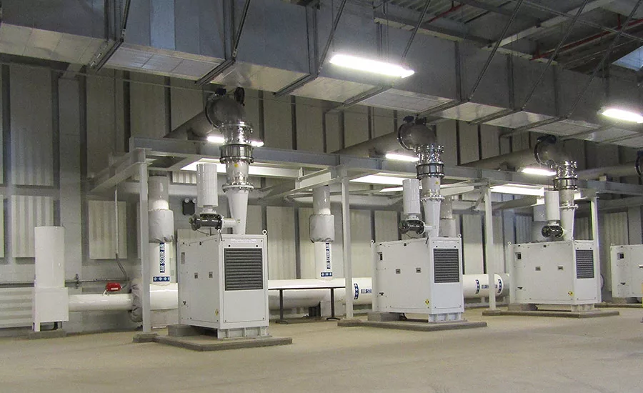 Modesto wastewater treatment plant eliminated excessive noise