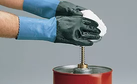 chemical resistant gloves