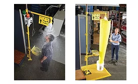 Human behavior impacts safety shower training & usage