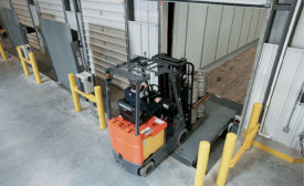 Automated loading dock equipment