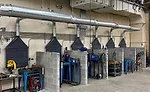 controlling airborne dust and fumes 