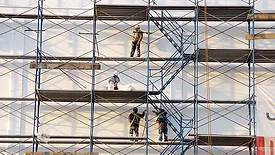 Scaffolding, general requirements, construction