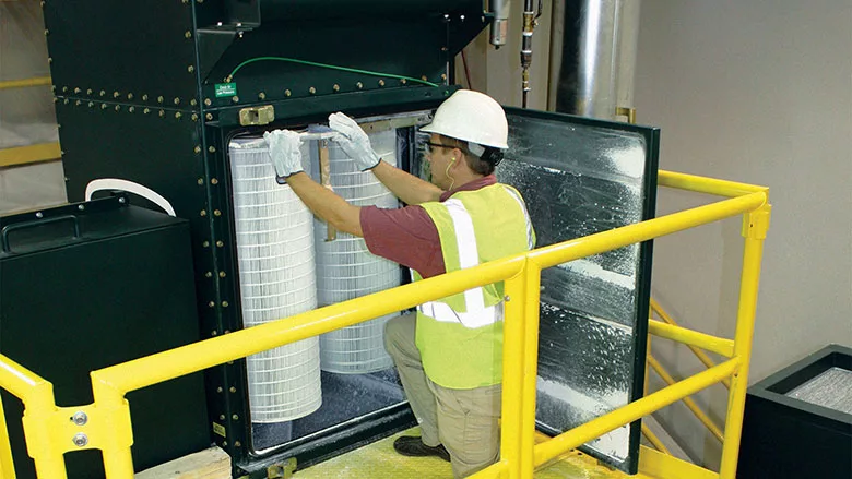Industrial dust collection